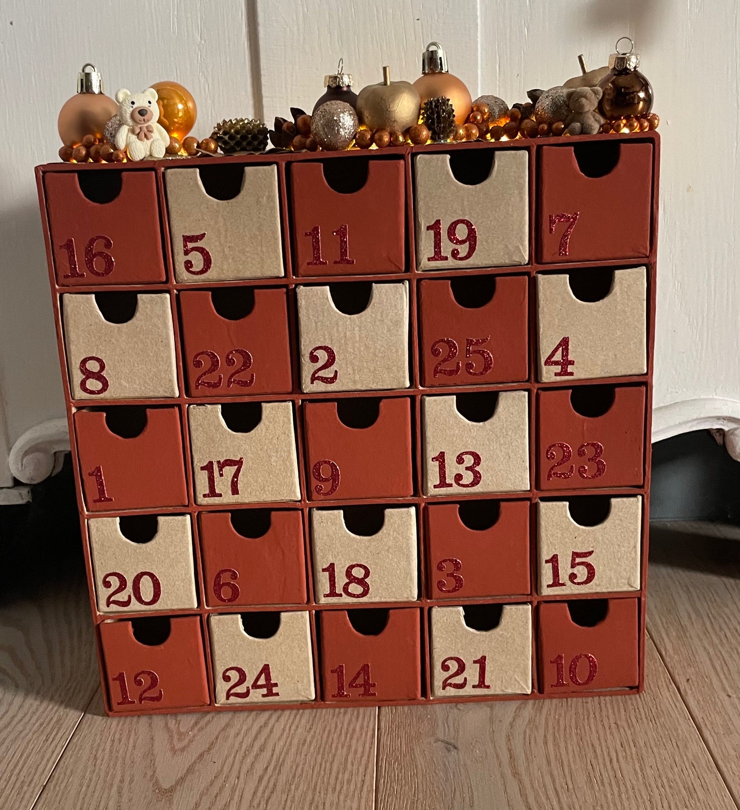 Calendrier de l’avent lumineux