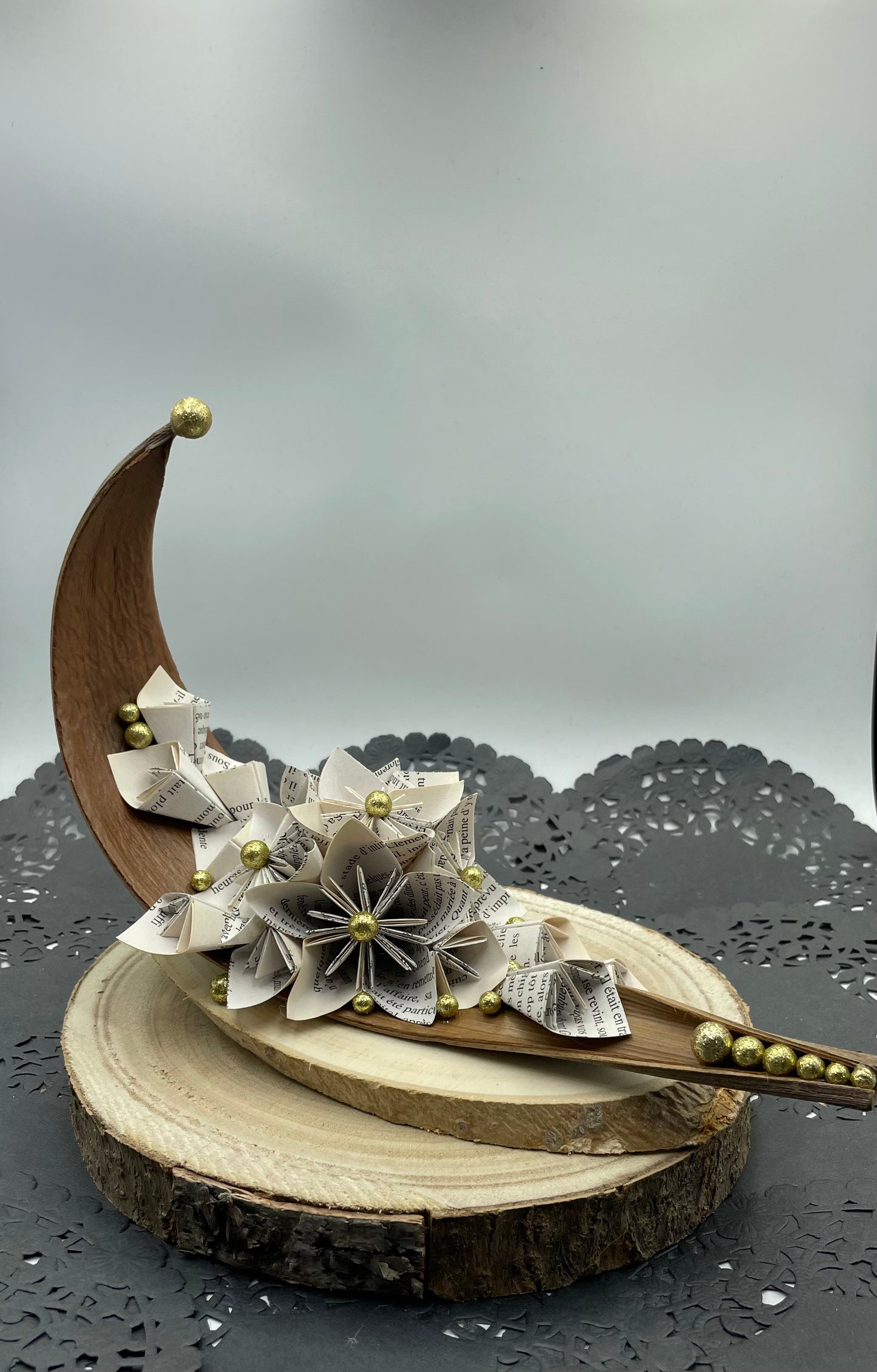 Gondole fleur origami