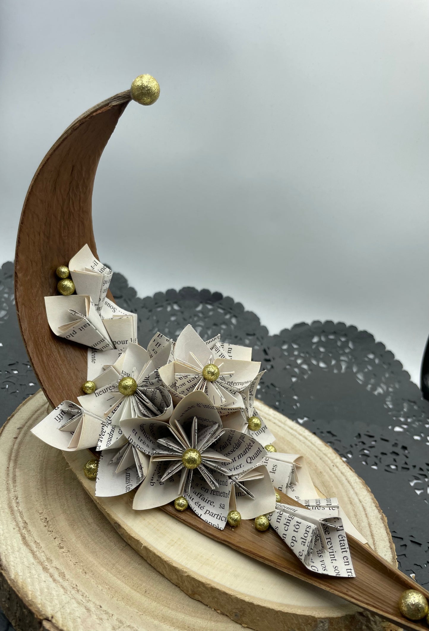 Gondole fleur origami