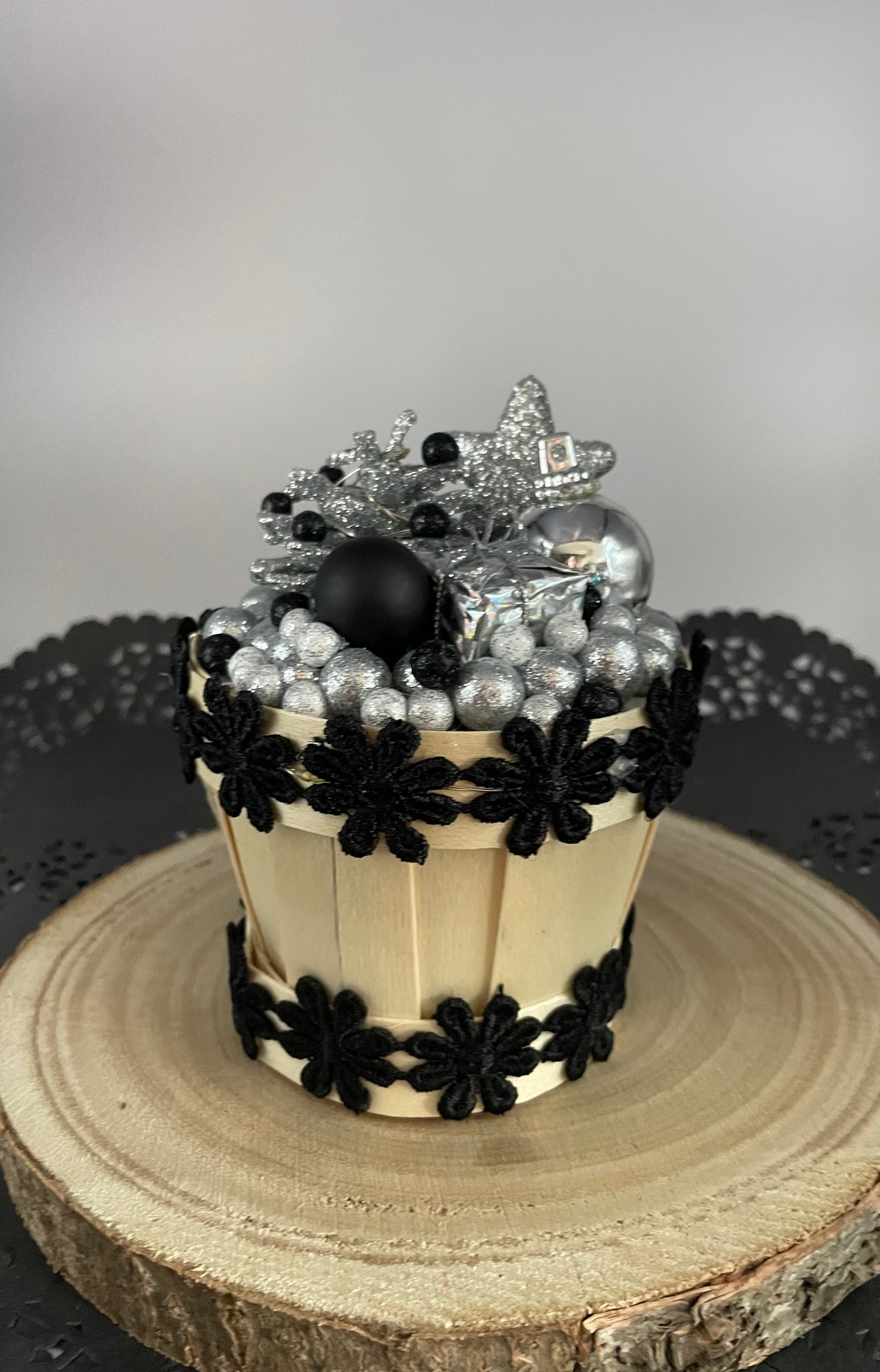 Petit pot centre de table lumineux