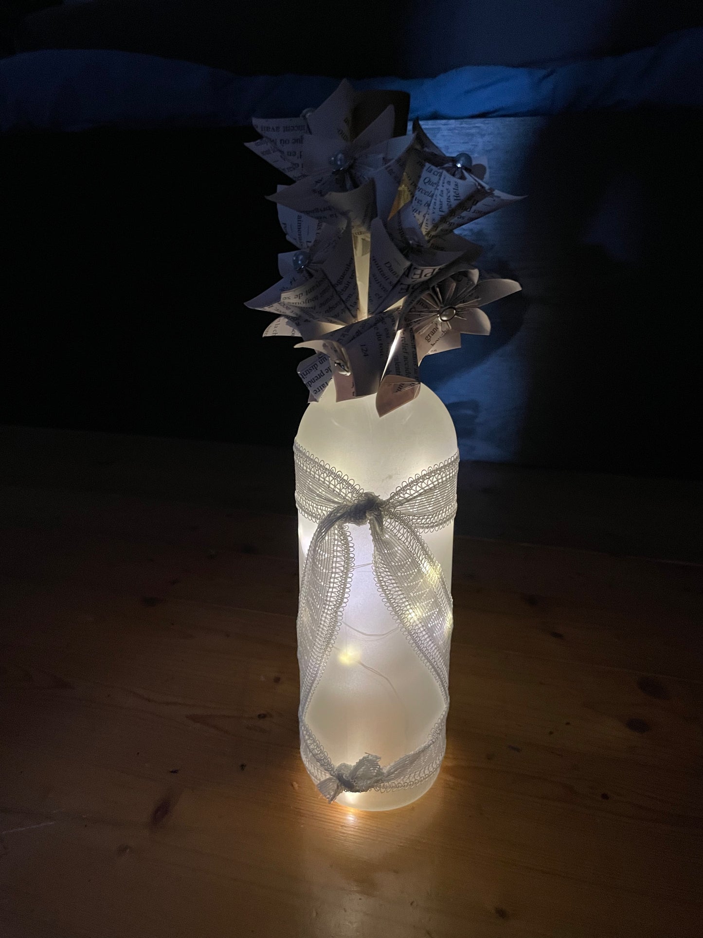 Bouteille lumineuse
