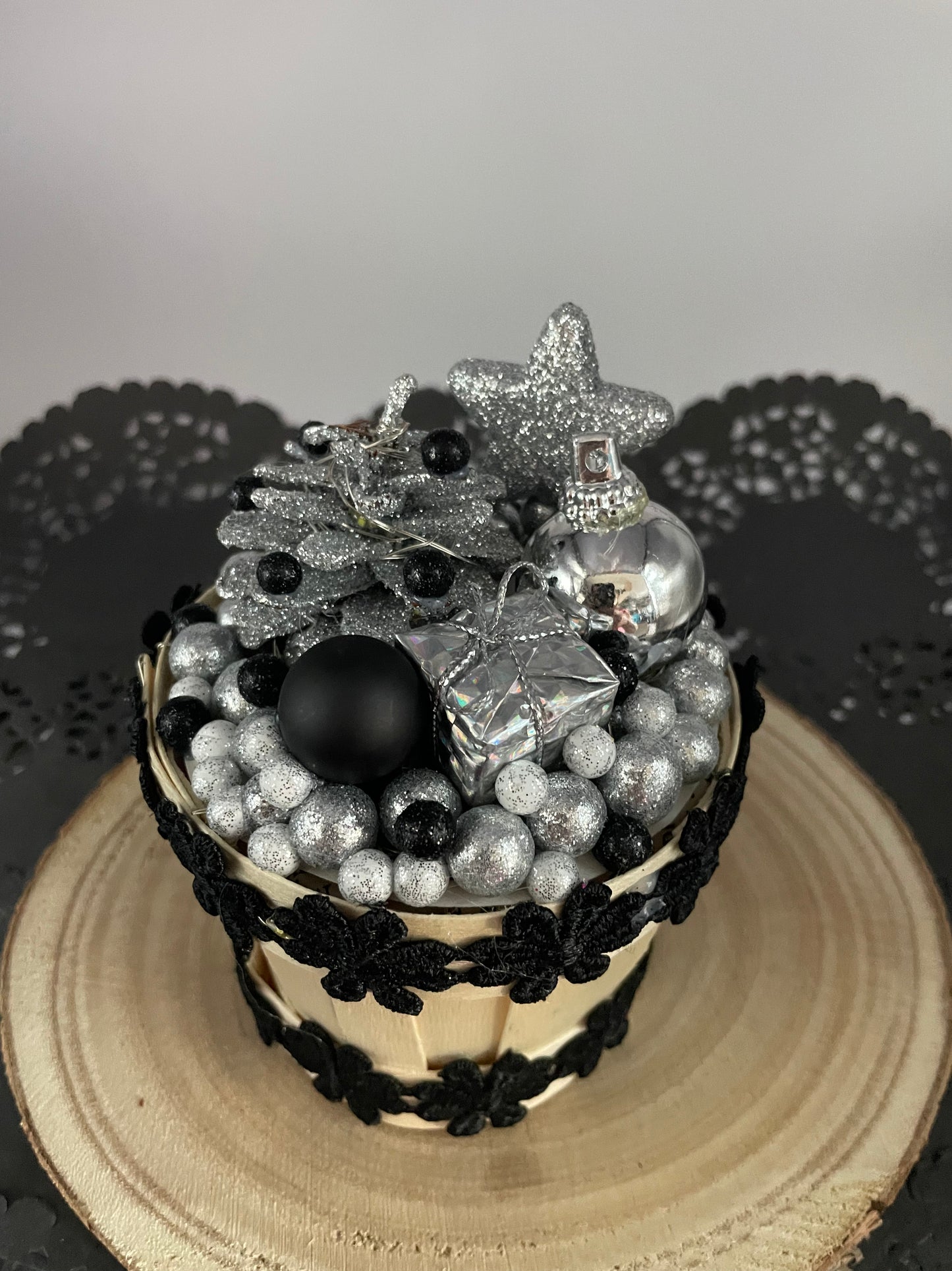 Petit pot centre de table lumineux